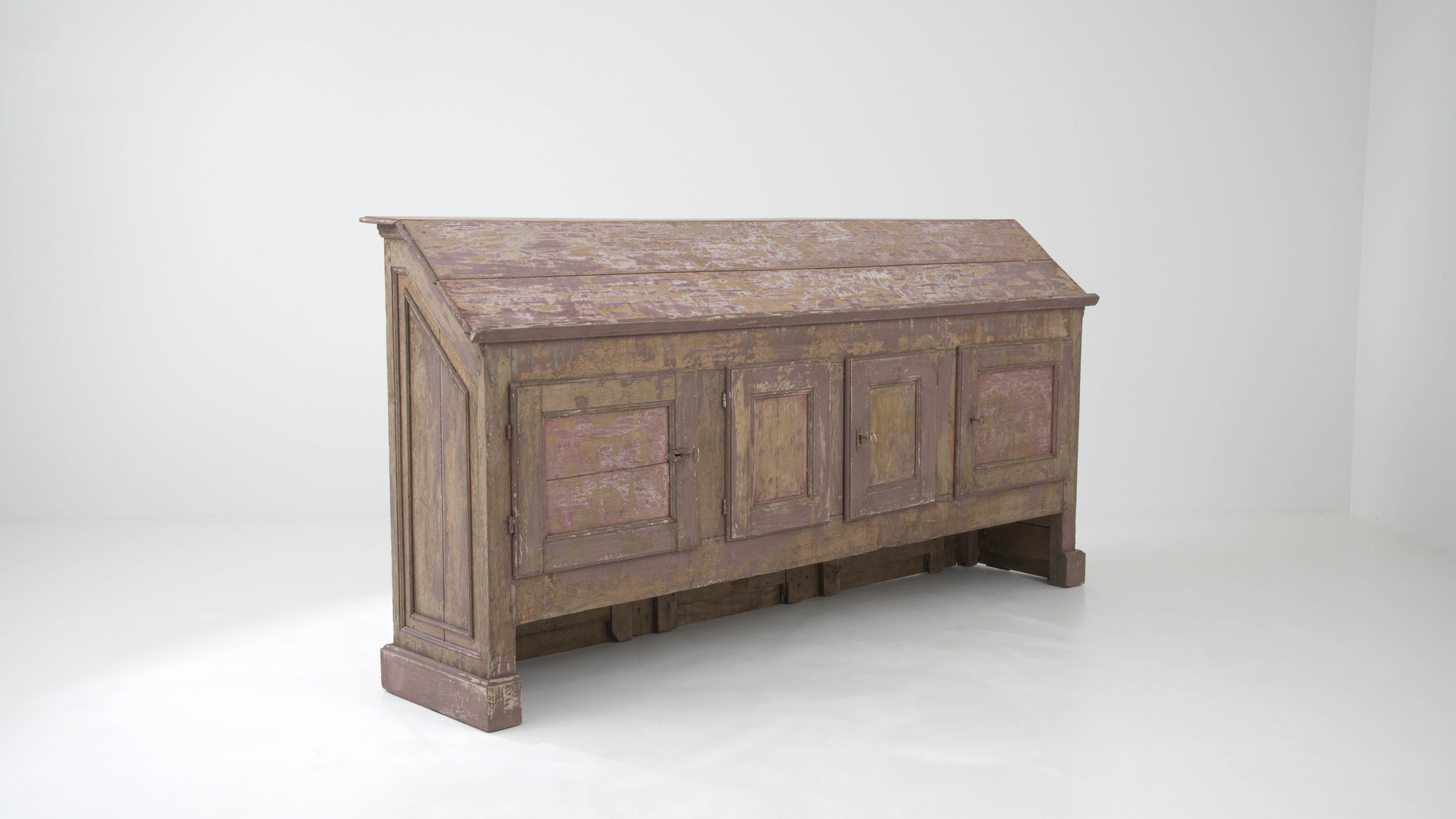 Early 19th Century French Wood Patinated Buffet 5