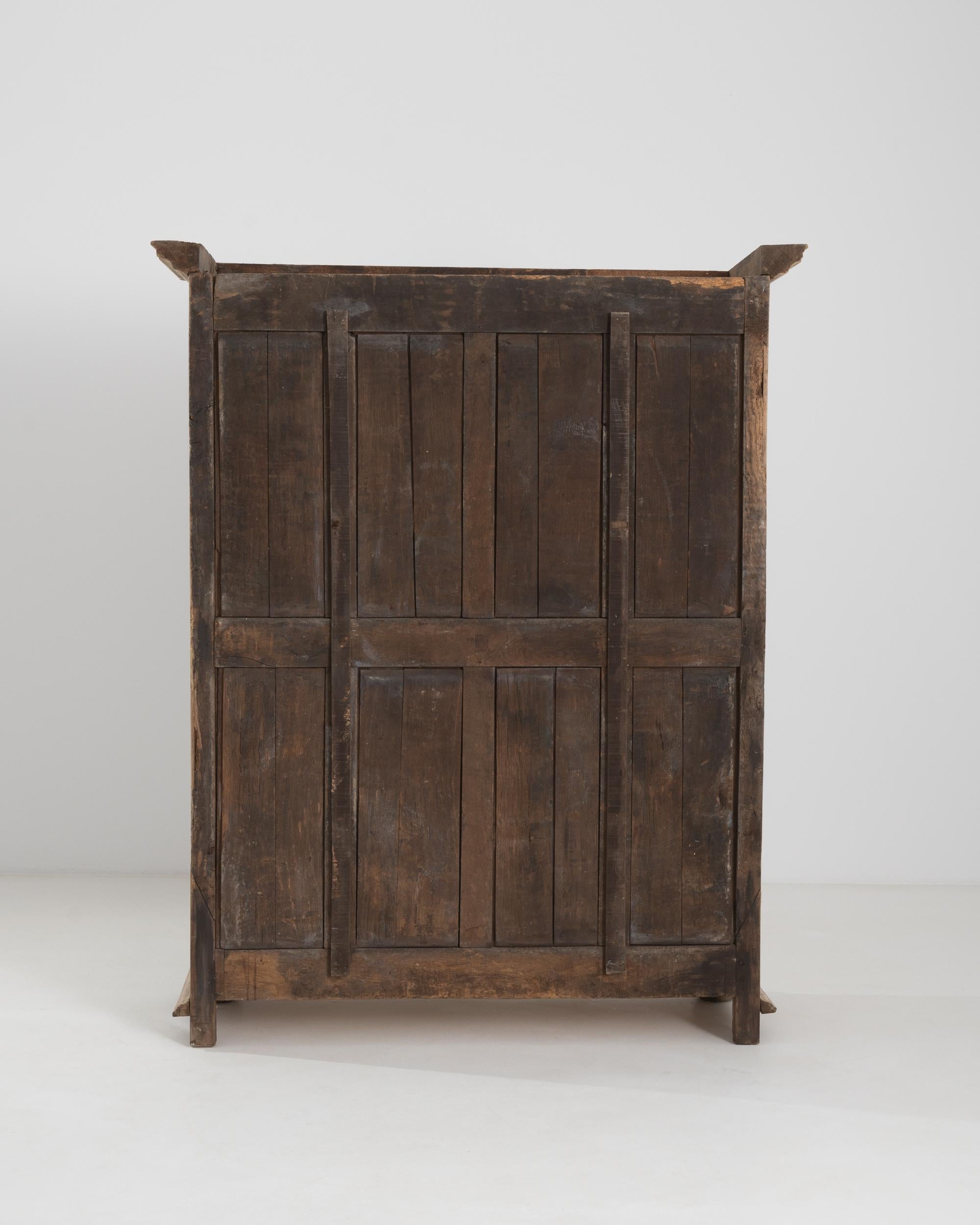 French Provincial Early 19th Century French Wooden Cabinet For Sale