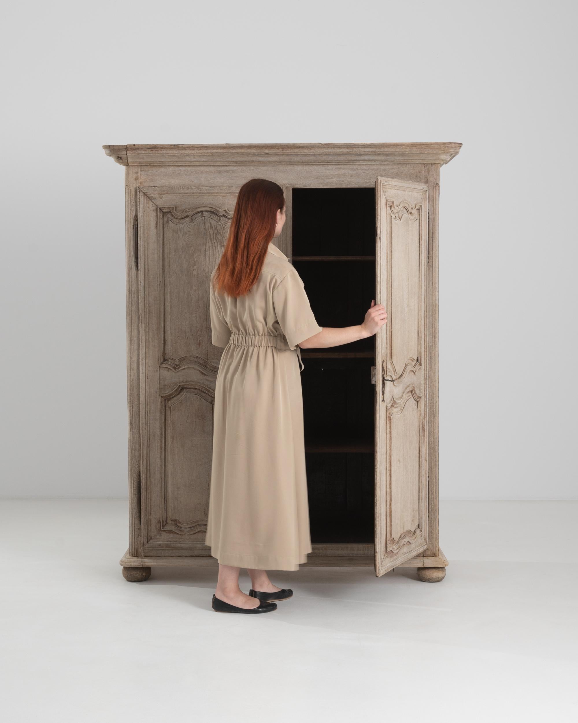 Cabinet en bois français du début du 19ème siècle Bon état - En vente à High Point, NC