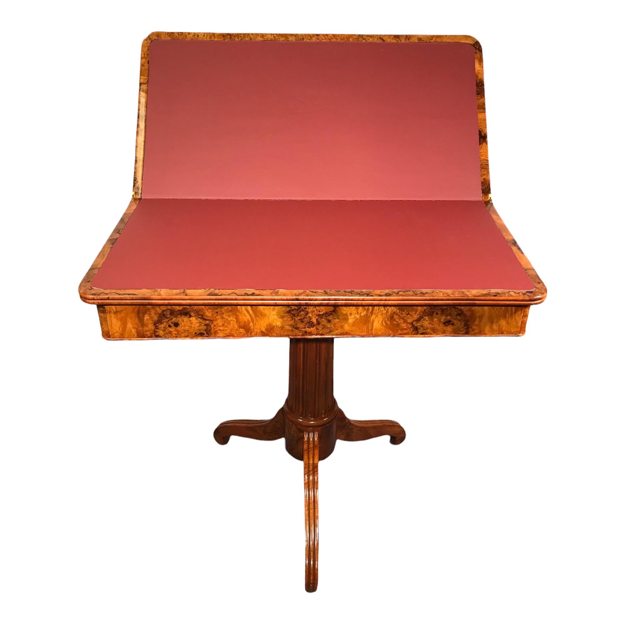 Biedermeier Early 19th Century Game Table, South German, 1810-20 For Sale