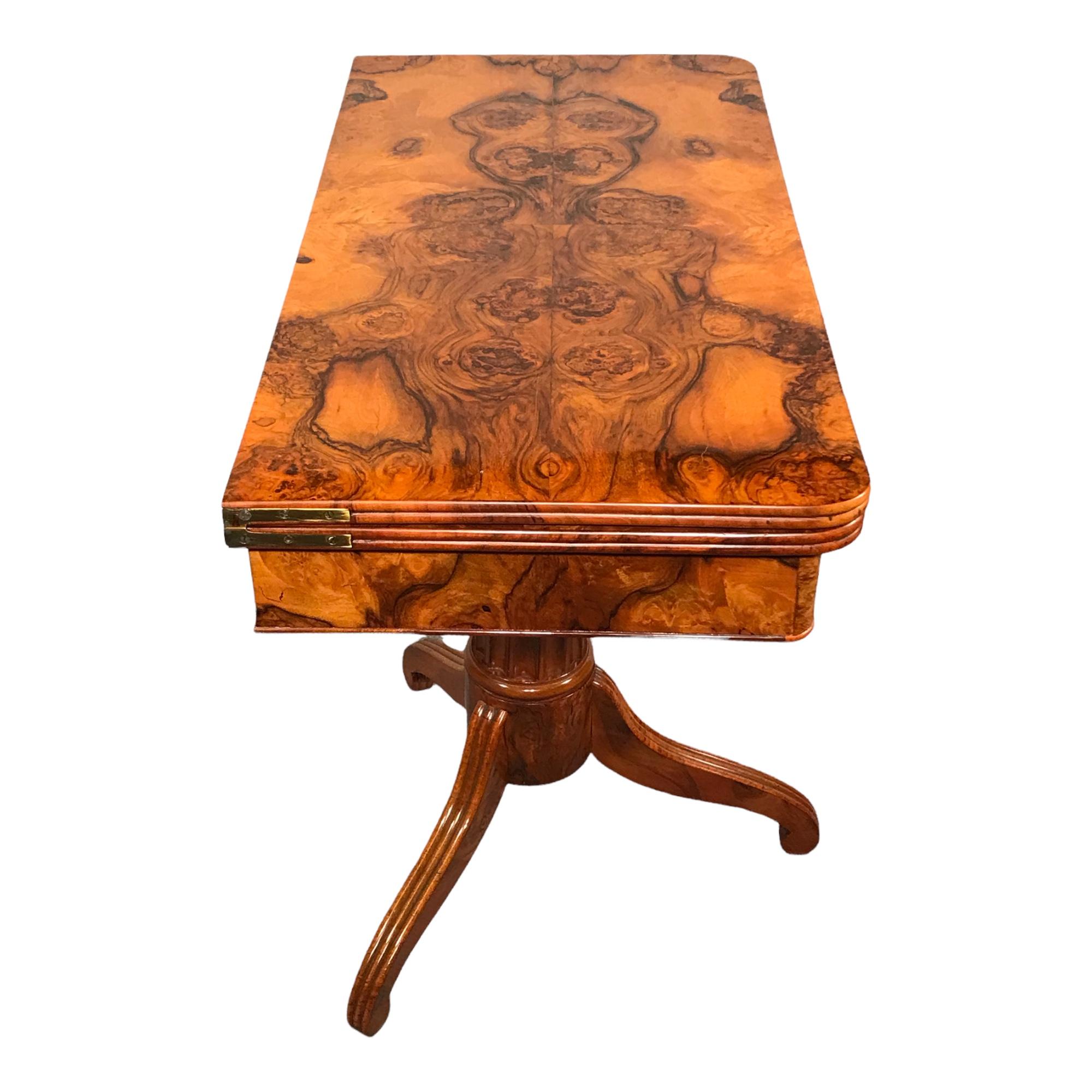 Veneer Early 19th Century Game Table, South German, 1810-20 For Sale