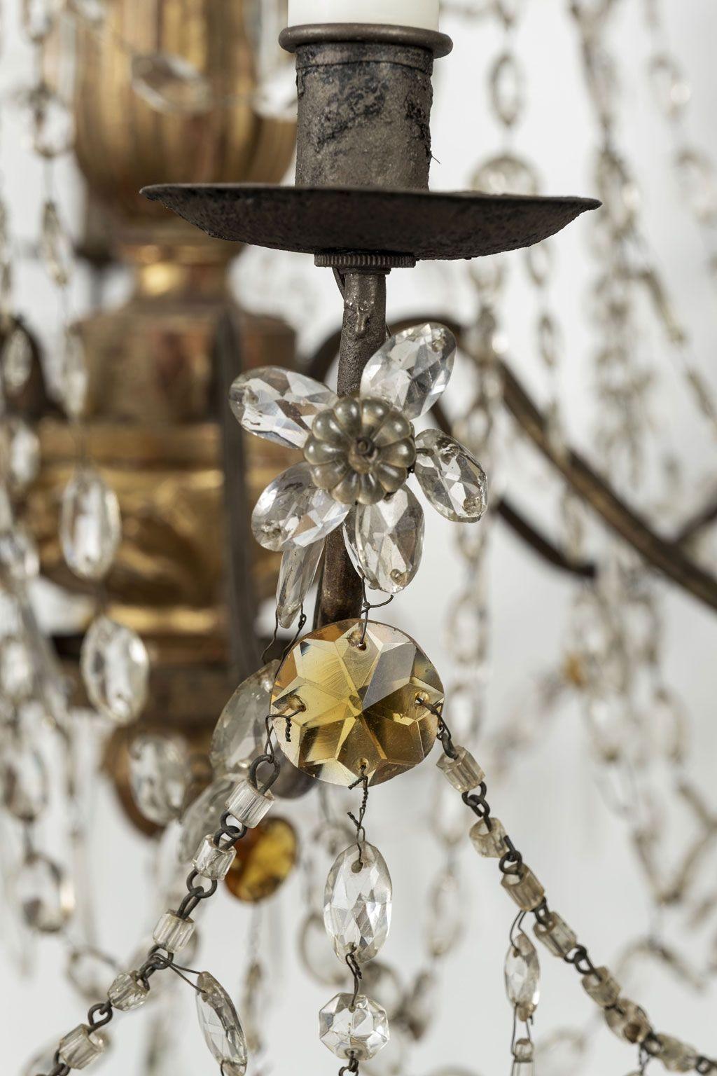 Early 19th Century Genoese Chandelier For Sale 3