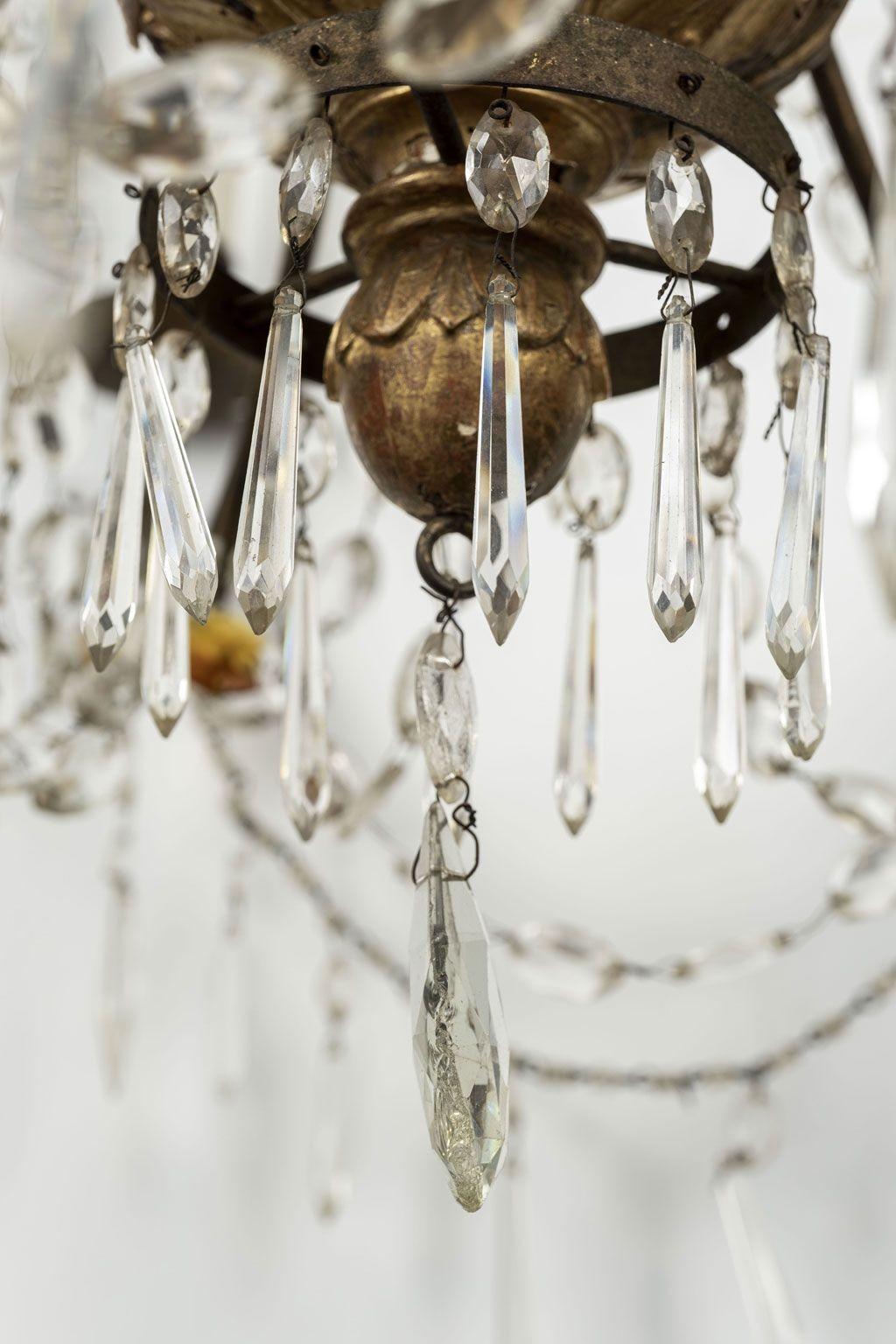 Early 19th Century Genoese Chandelier For Sale 4