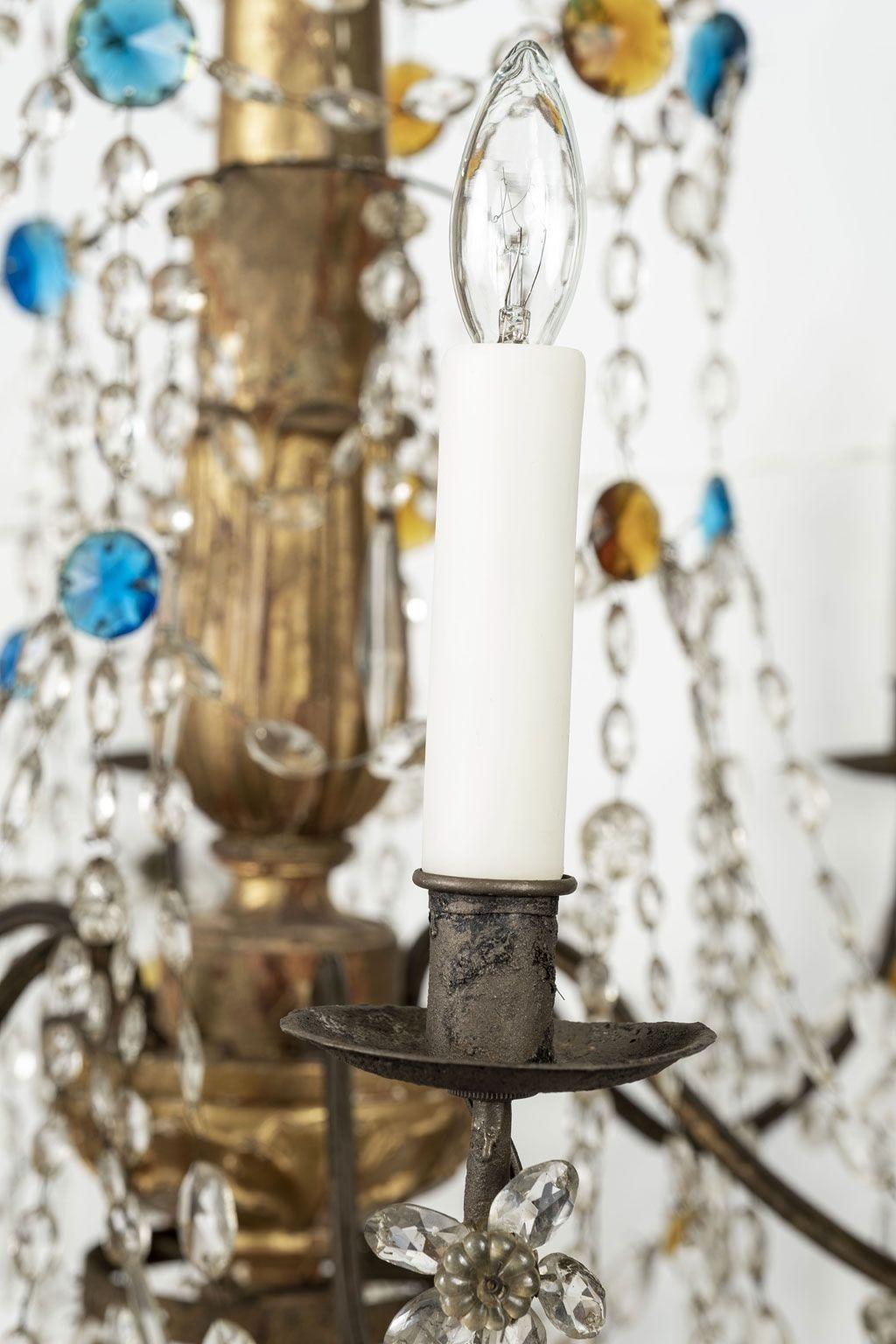 Early 19th Century Genoese Chandelier For Sale 2