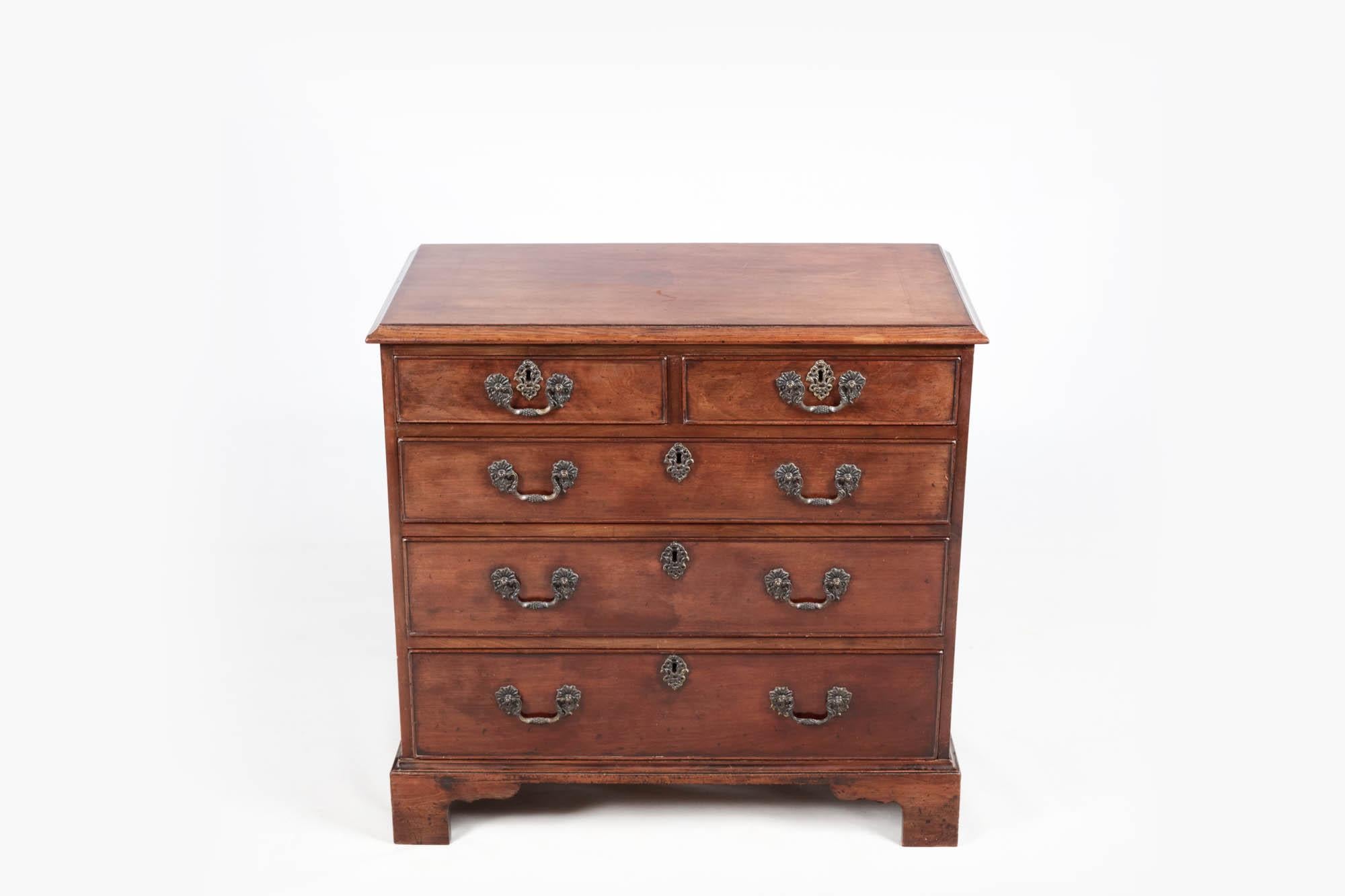Early 19th Century George III Bachelor Chest In Excellent Condition For Sale In Dublin 8, IE