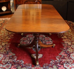 Early 19th Century George III Double Pedestal Dining Table