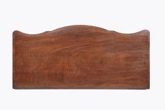 Early 19th century George III inlaid mahogany serpentine sideboard