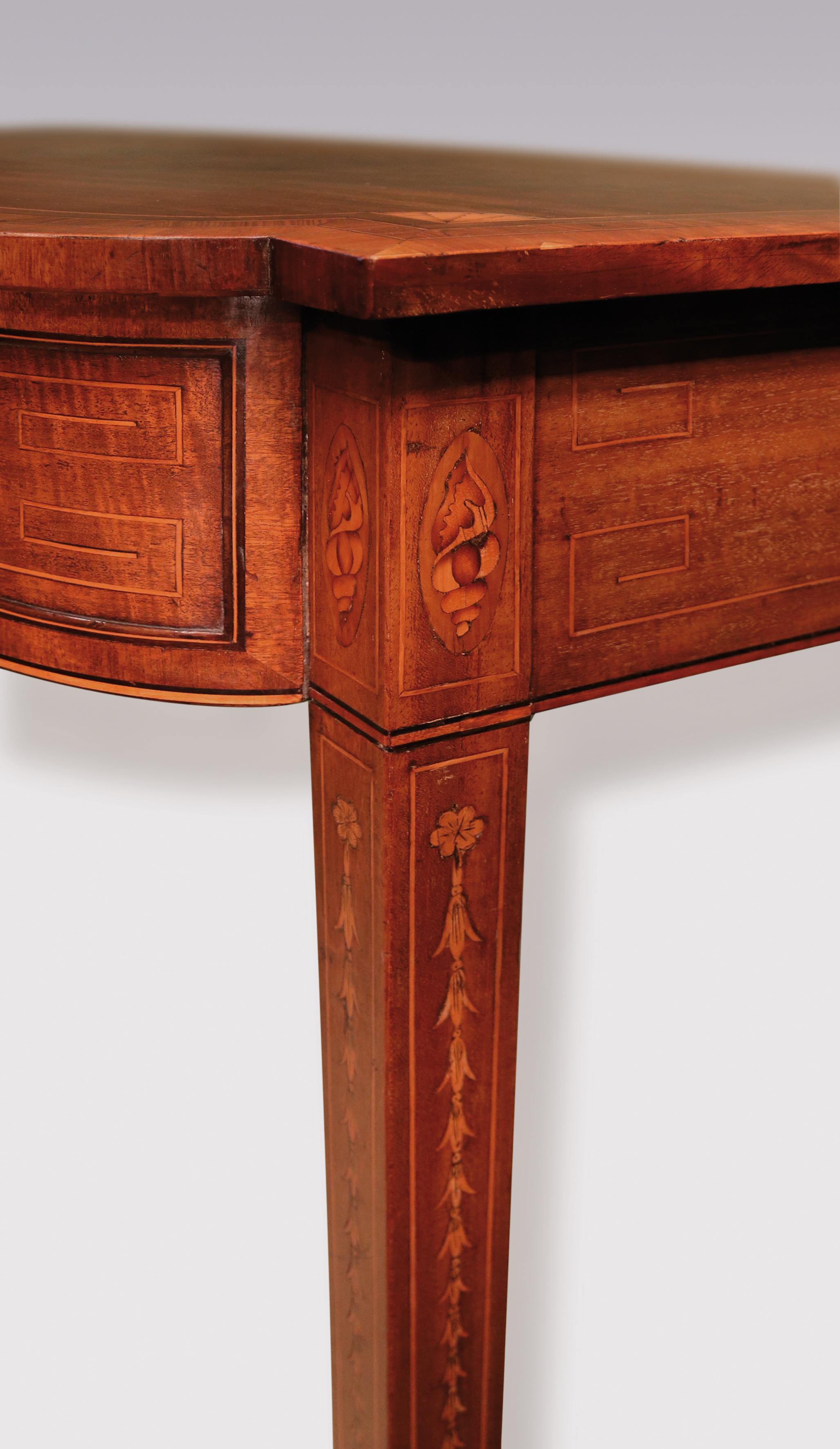 Early 19th Century George III Mahogany Console/Side Table 2