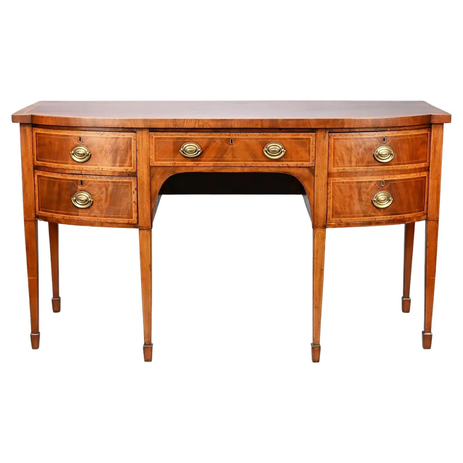 Early 19th Century George III Mahogany Sideboard For Sale
