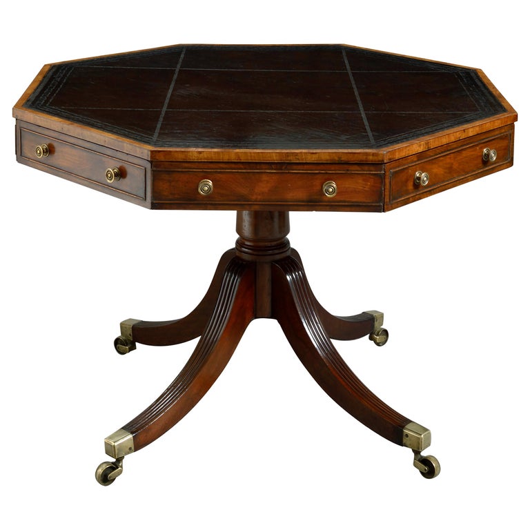 Early 19th Century George III Period Mahogany Rent Table at 1stDibs