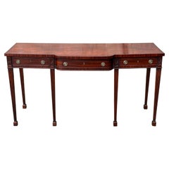 Antique Early 19th Century George III Period Mahogany Serving Table