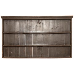 Antique Early 19th Century George III Pine Plate Rack