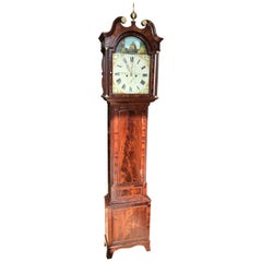 Early 19th Century George III Rocking Ship Automaton Longcase Clock