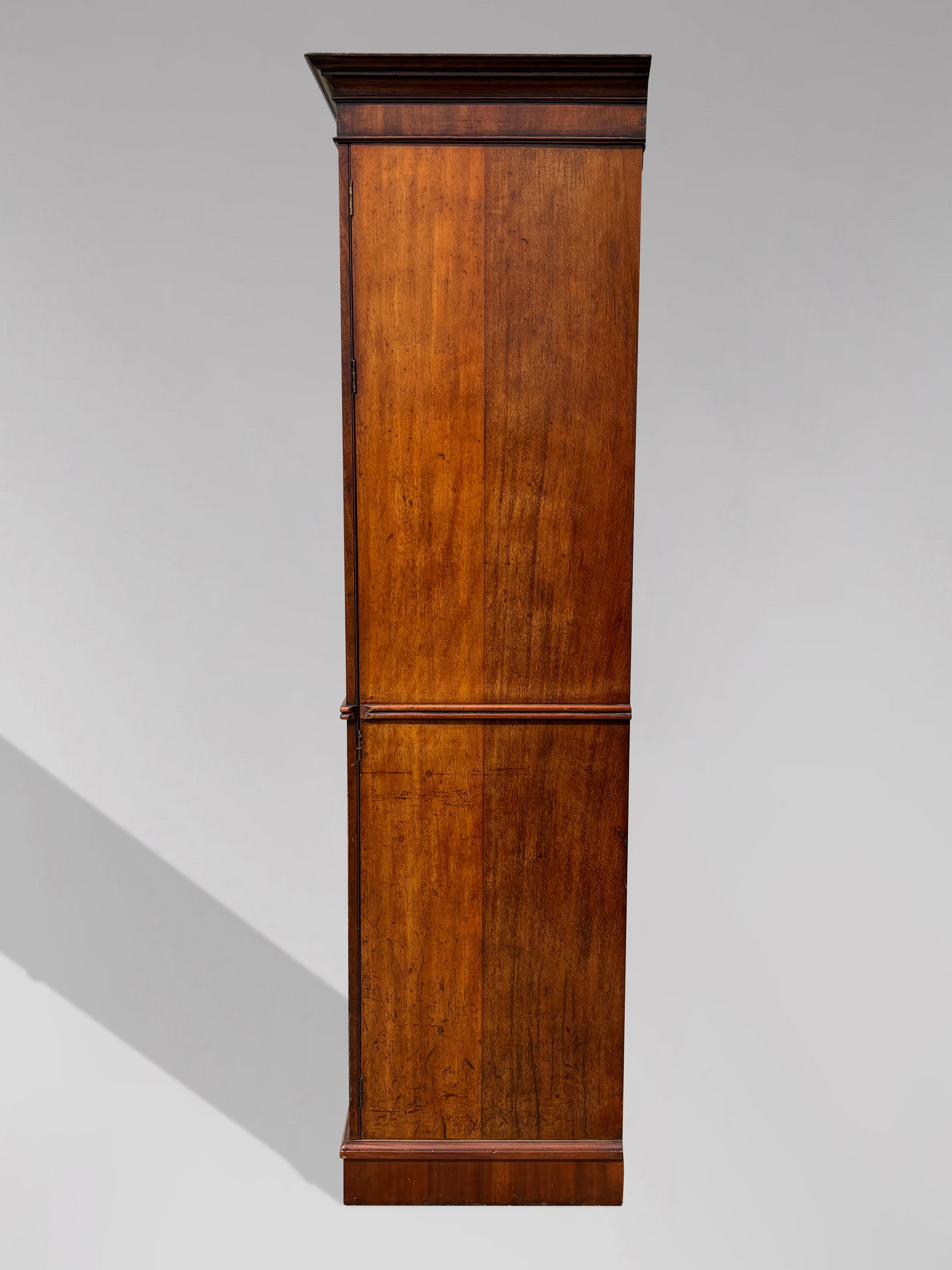 Early 19th Century George IV Period Mahogany Wardrobe For Sale 5