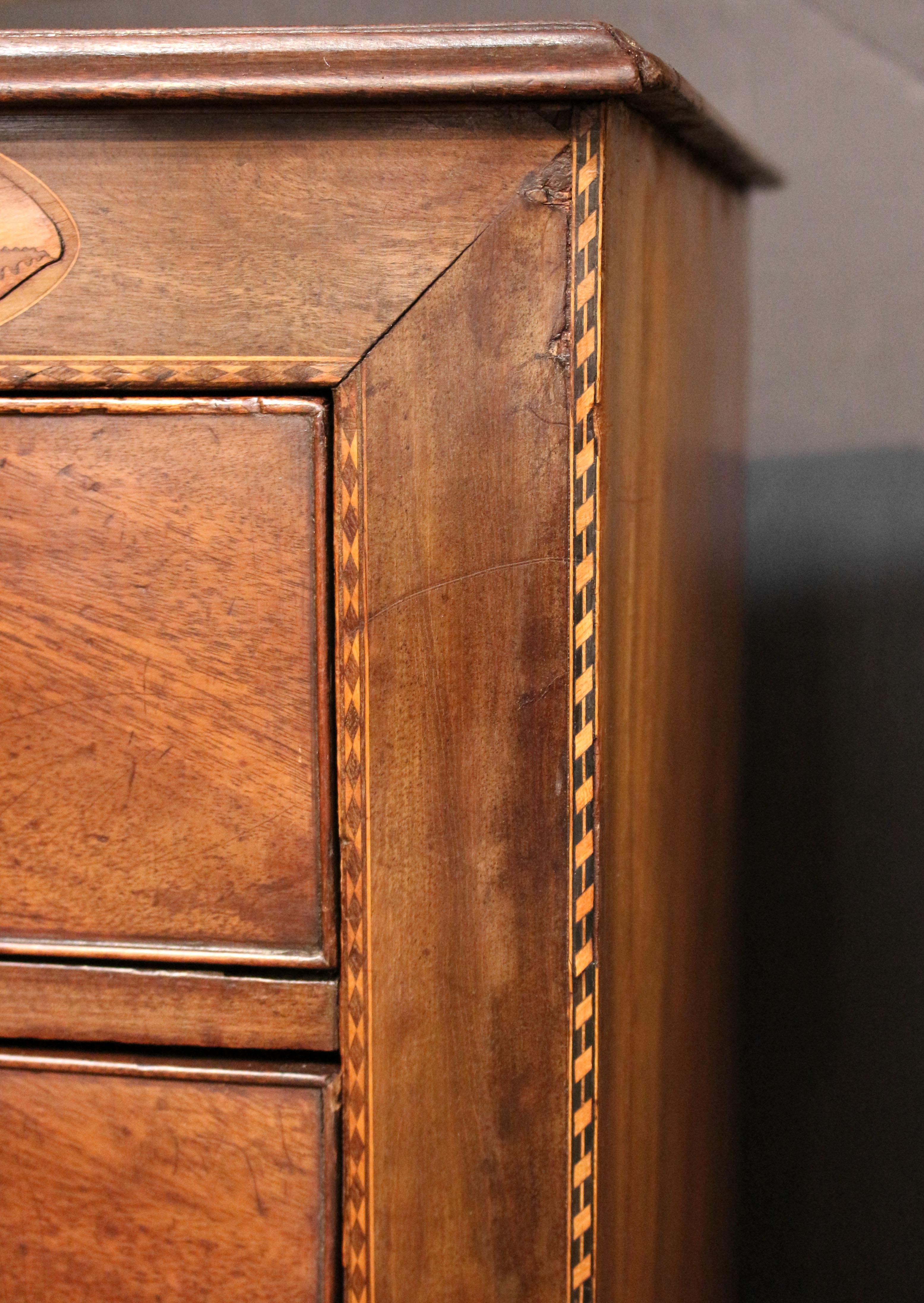 Early 19th Century Georgian English Chest of Drawers 5