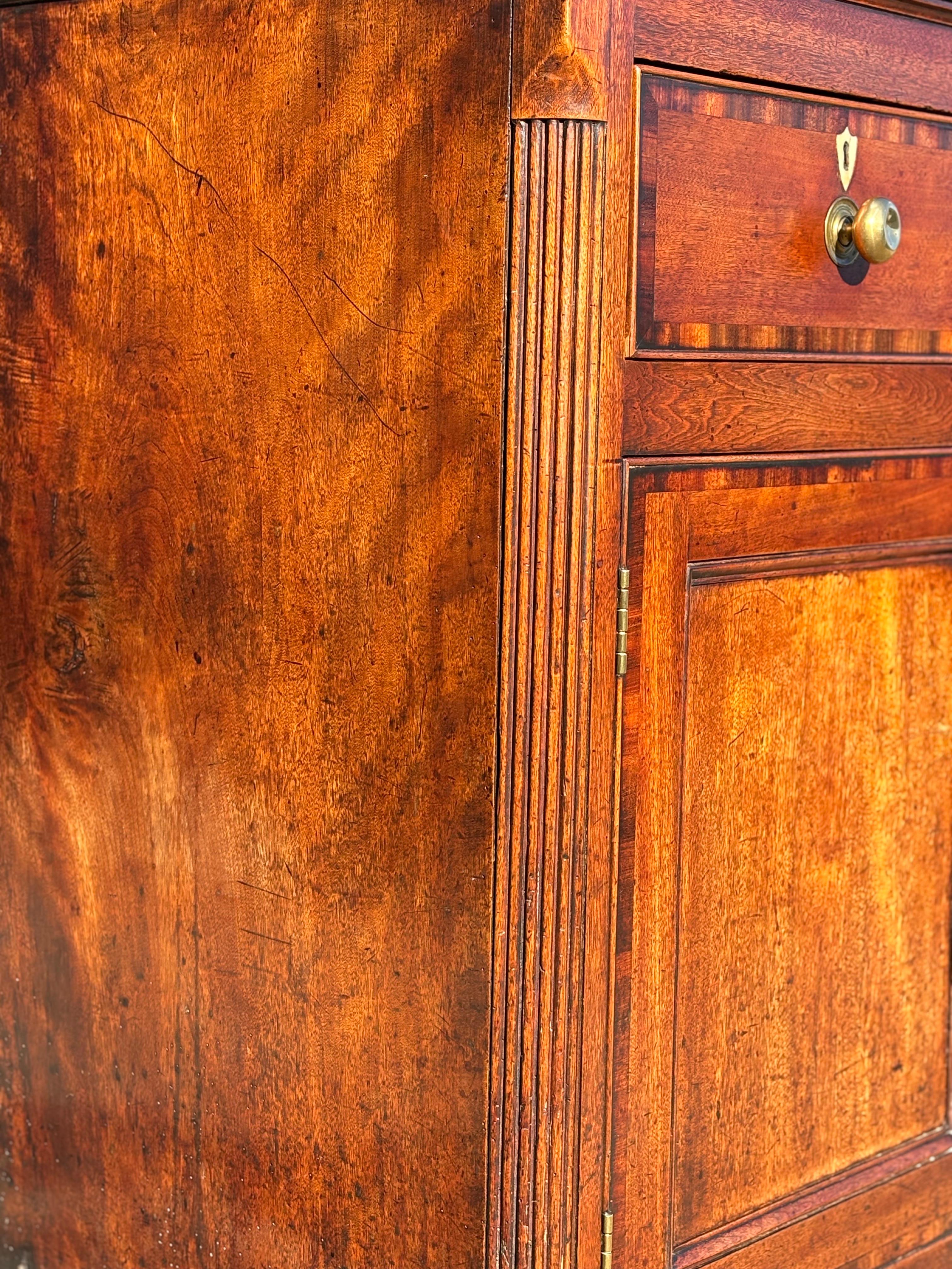 Early 19th Century Georgian Fruitwood Dresser and Rack 2