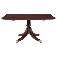 Early 19th century Georgian mahogany breakfast table