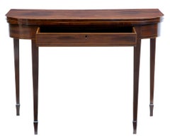 Early 19th Century Georgian Mahogany Tea Games Table