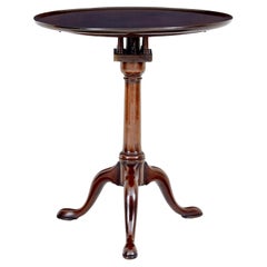 Early 19th century Georgian mahogany tripod table
