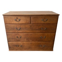Early 19th century Georgian oak chest of drawers