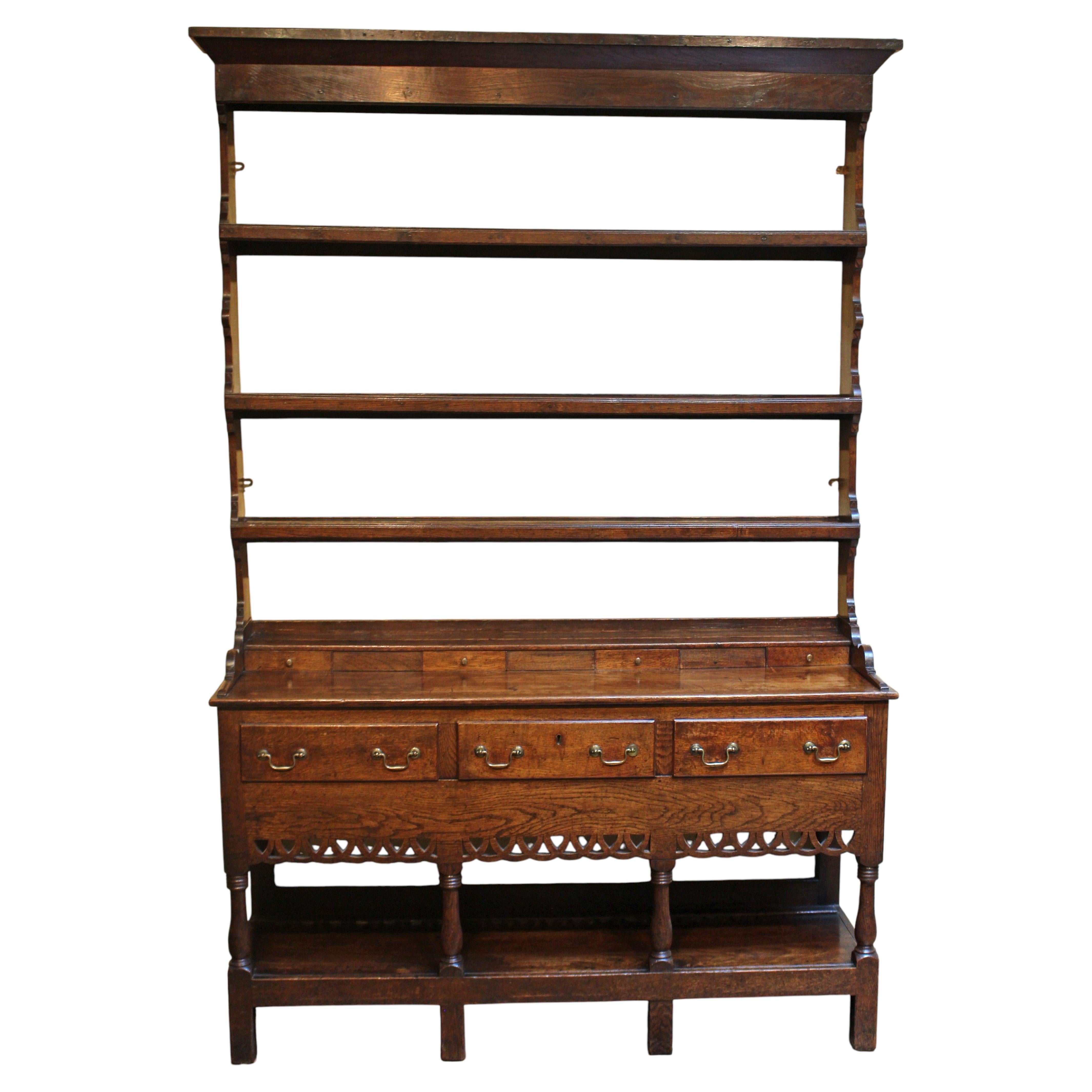 Early 19th Century Georgian Oak Welsh Dresser