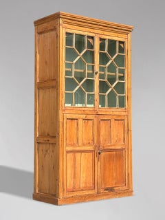 Early 19th Century Georgian Pine Country House Cabinet