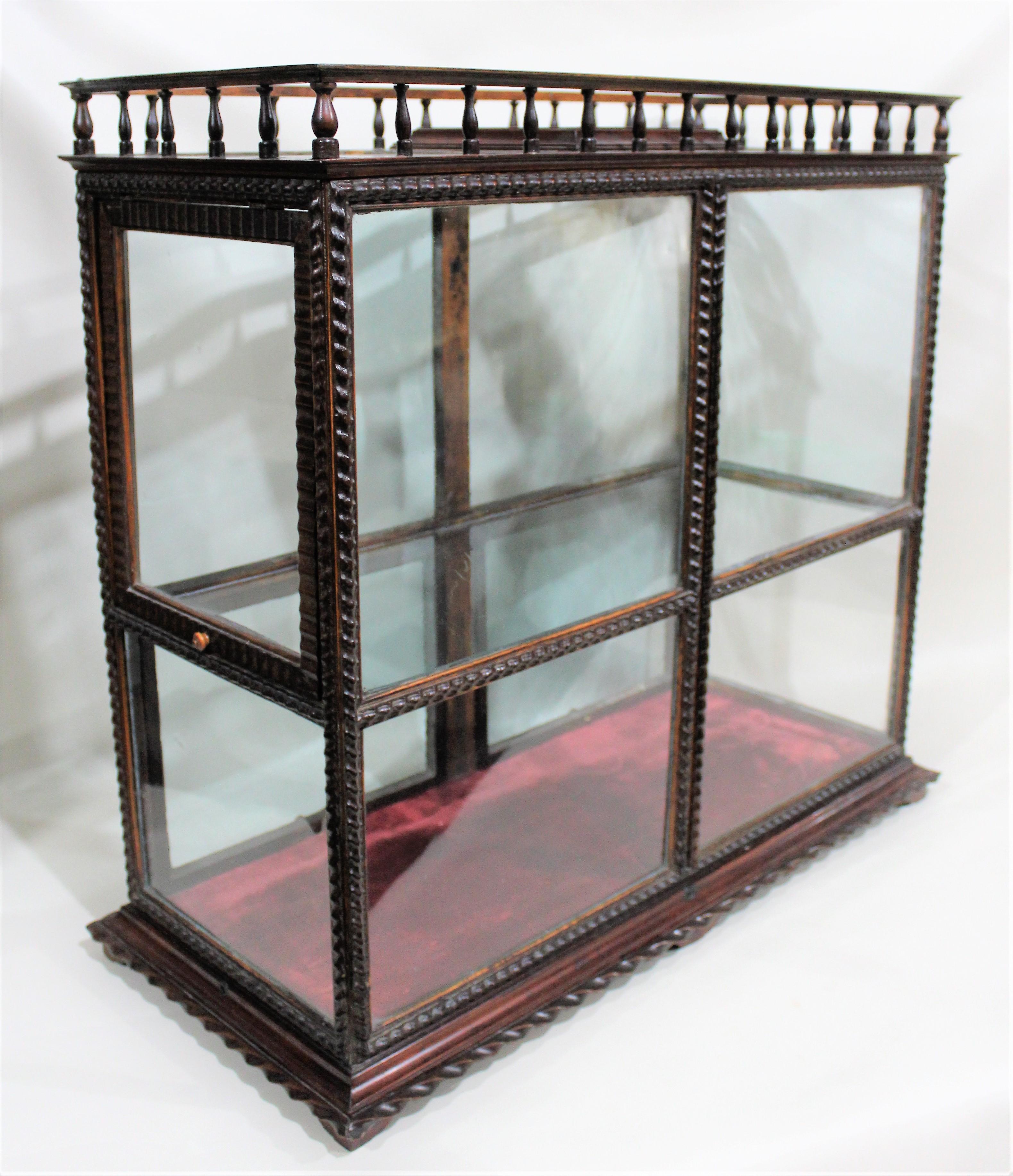 Early 19th Century Georgian Table Top Display Cabinet 1