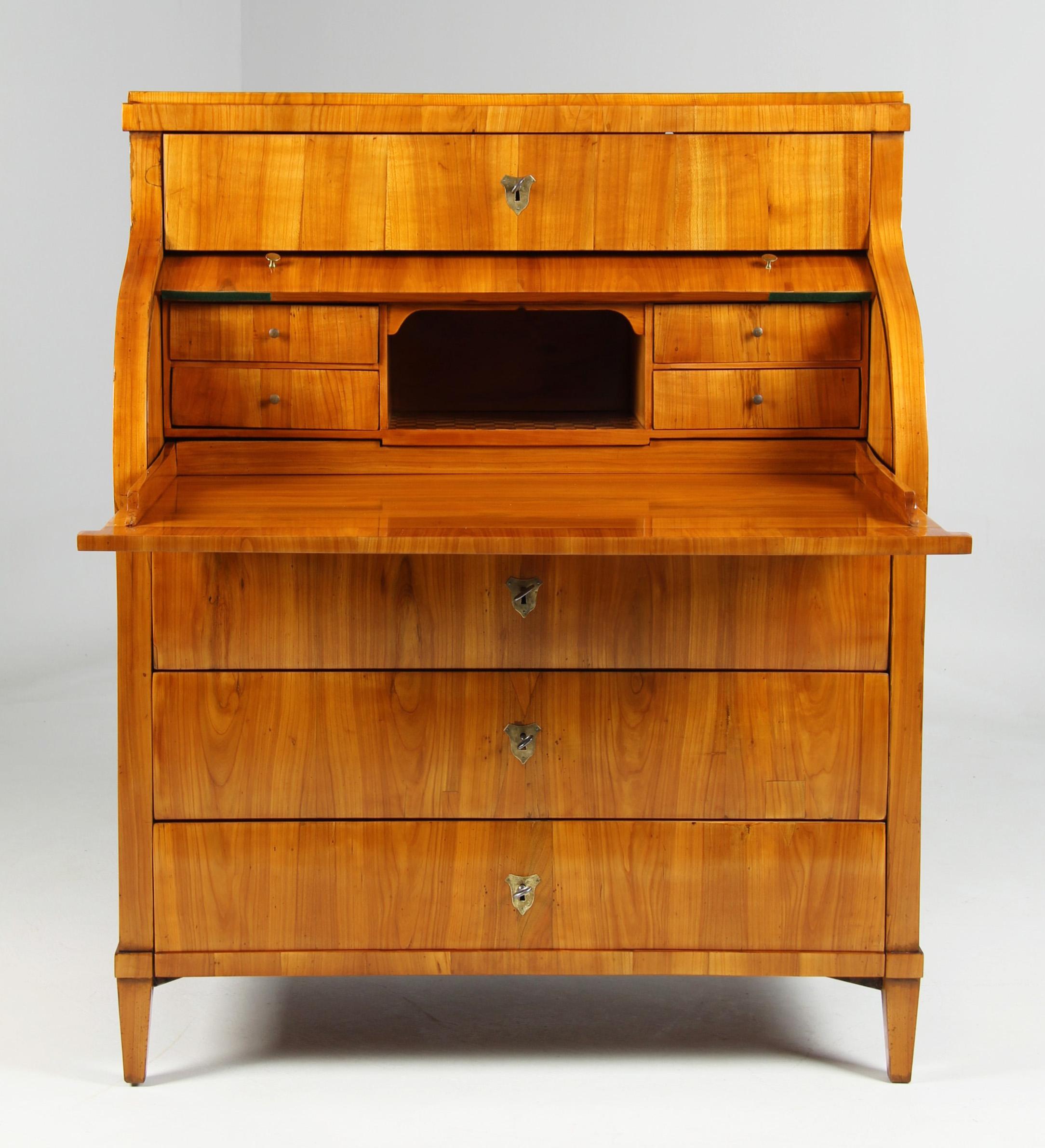 Mesa, secreter y escritorio Biedermeier alemán de principios del siglo XIX, hacia 1820 en venta 6