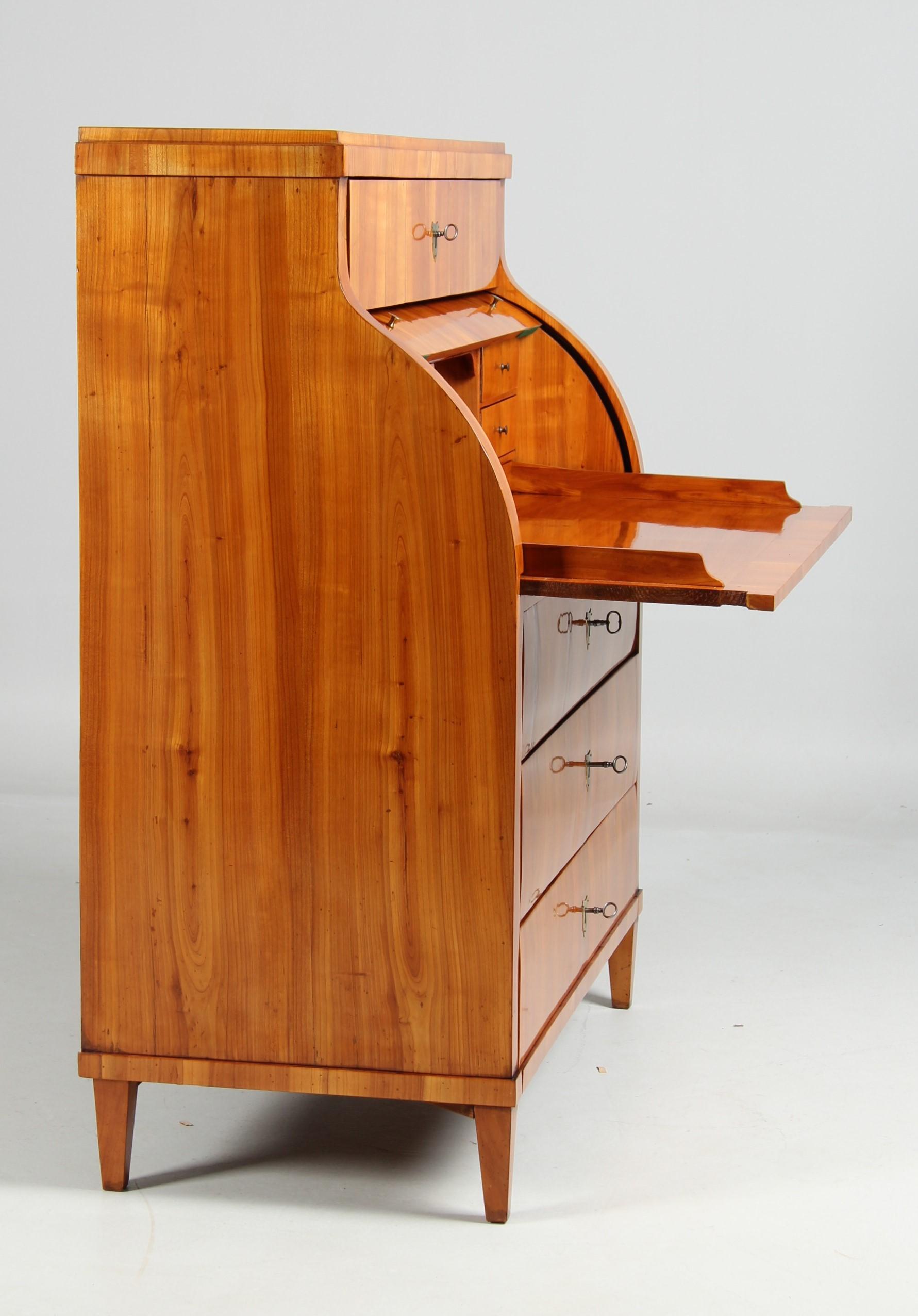 Mesa, secreter y escritorio Biedermeier alemán de principios del siglo XIX, hacia 1820 en venta 7