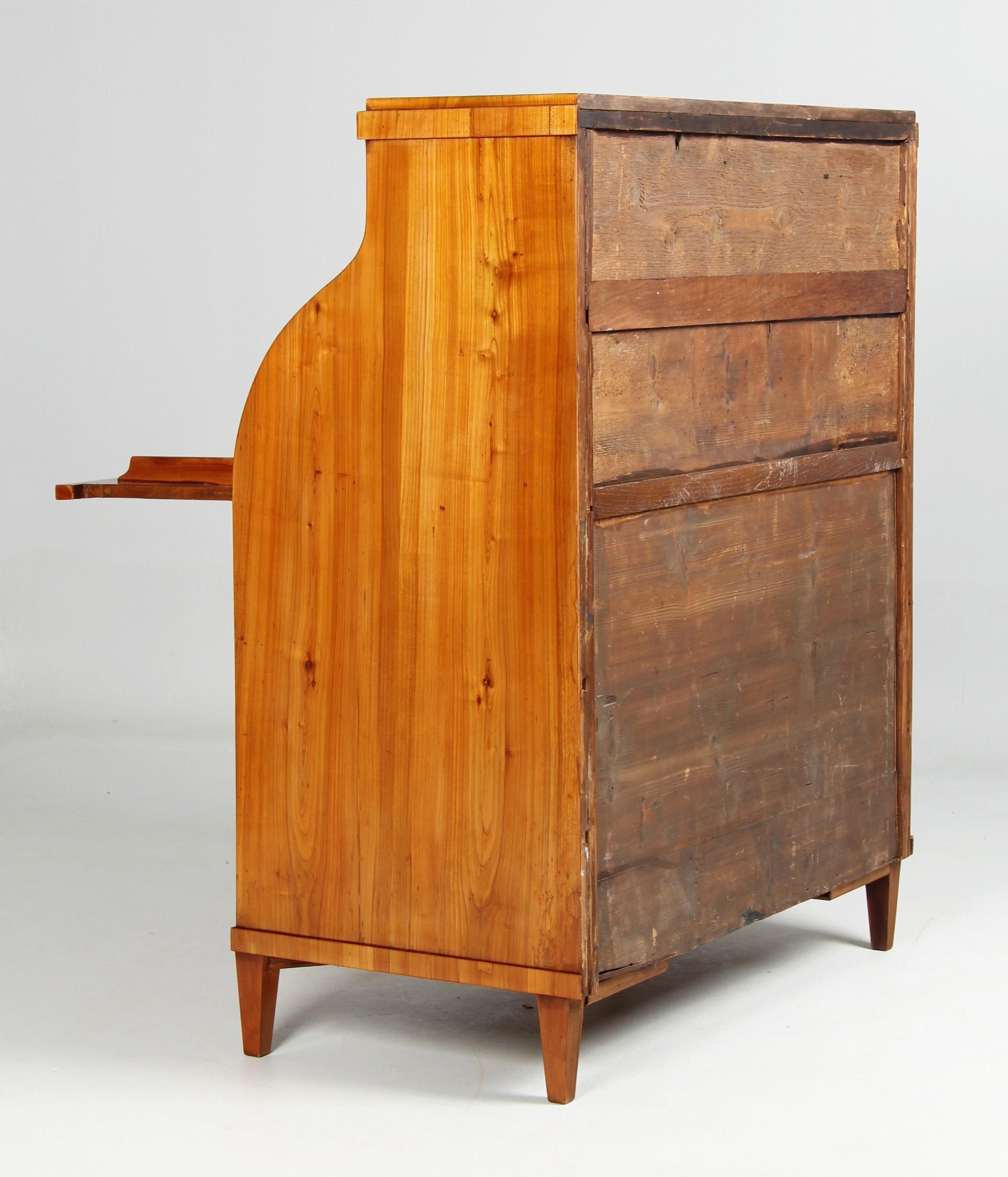 Mesa, secreter y escritorio Biedermeier alemán de principios del siglo XIX, hacia 1820 en venta 8