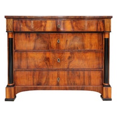 Early 19th Century German Biedermeier Chest of Drawers