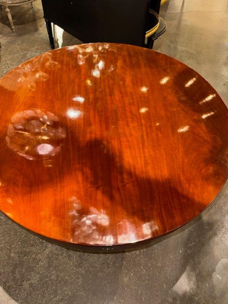 Centro de caoba Biedermeier alemán de principios del siglo XIX en Bueno estado para la venta en Dallas, TX