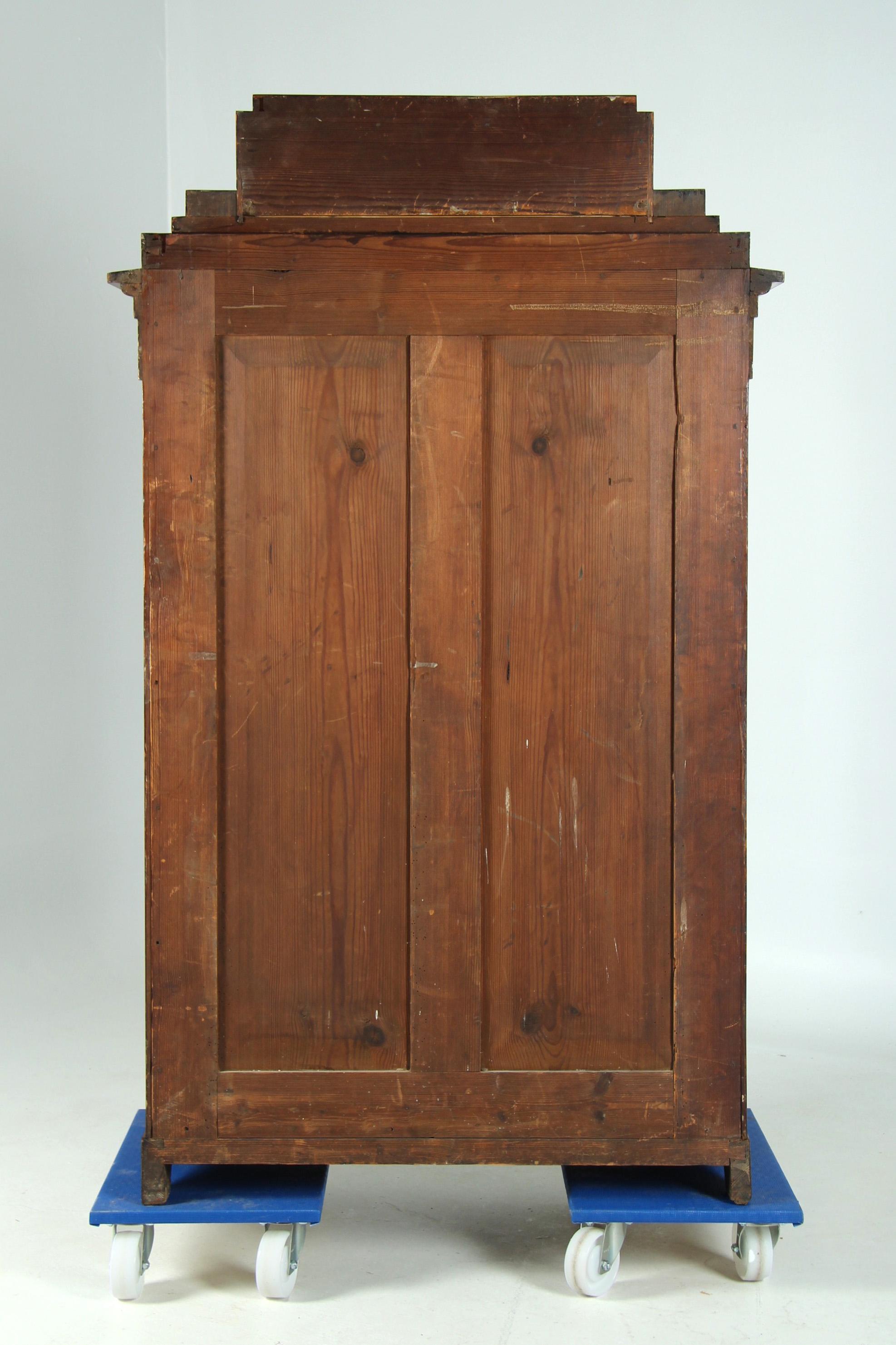 Deutscher Biedermeier-Sekretärschreibtisch mit Geheimfach aus dem frühen 19. im Angebot 12