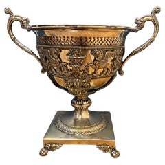Early 19th Century German Neoclassical Silver Compote or Jardiniere