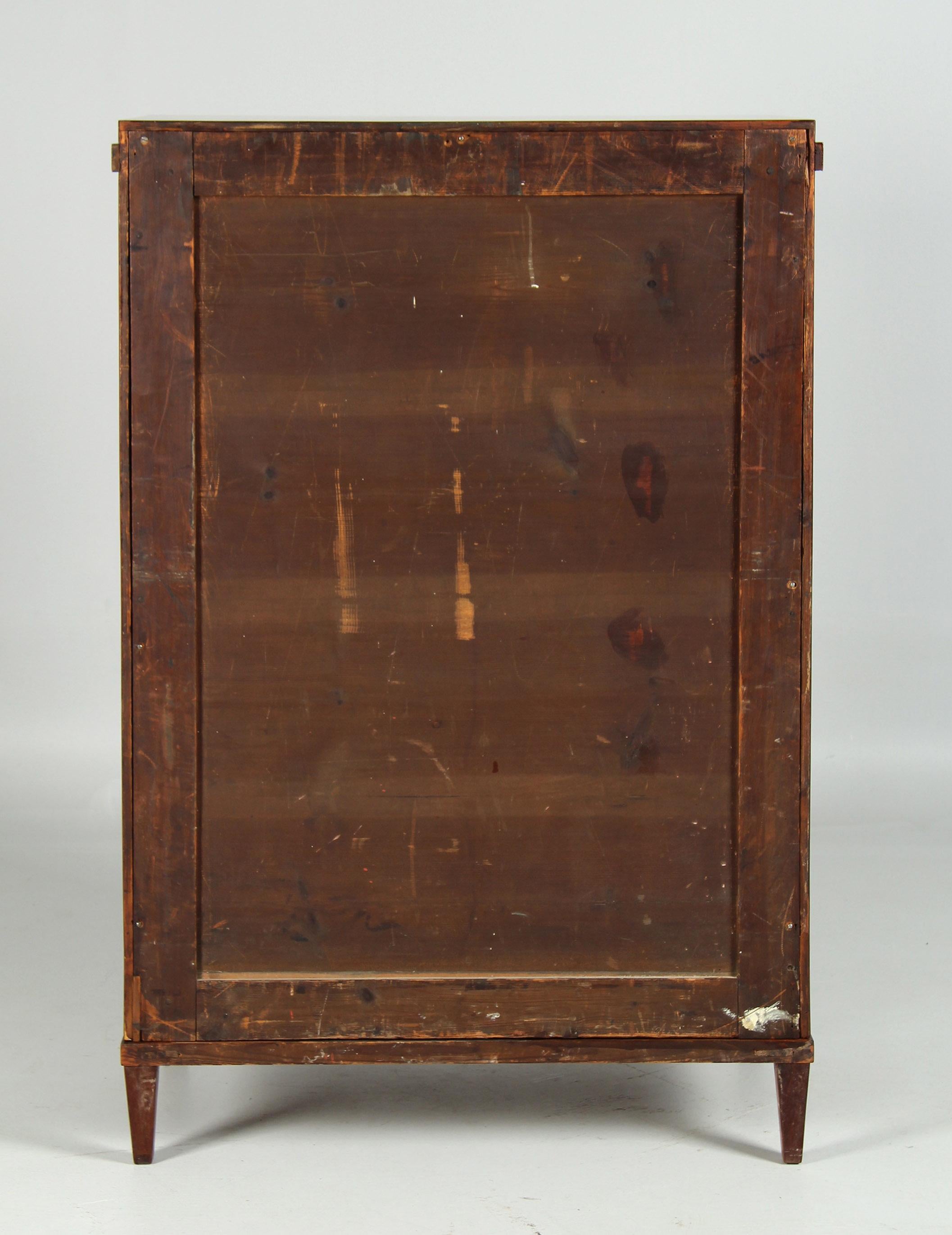 Secrétaire allemand ou danois du début du 19e siècle, acajou, Biedermeier, vers 1815 en vente 13
