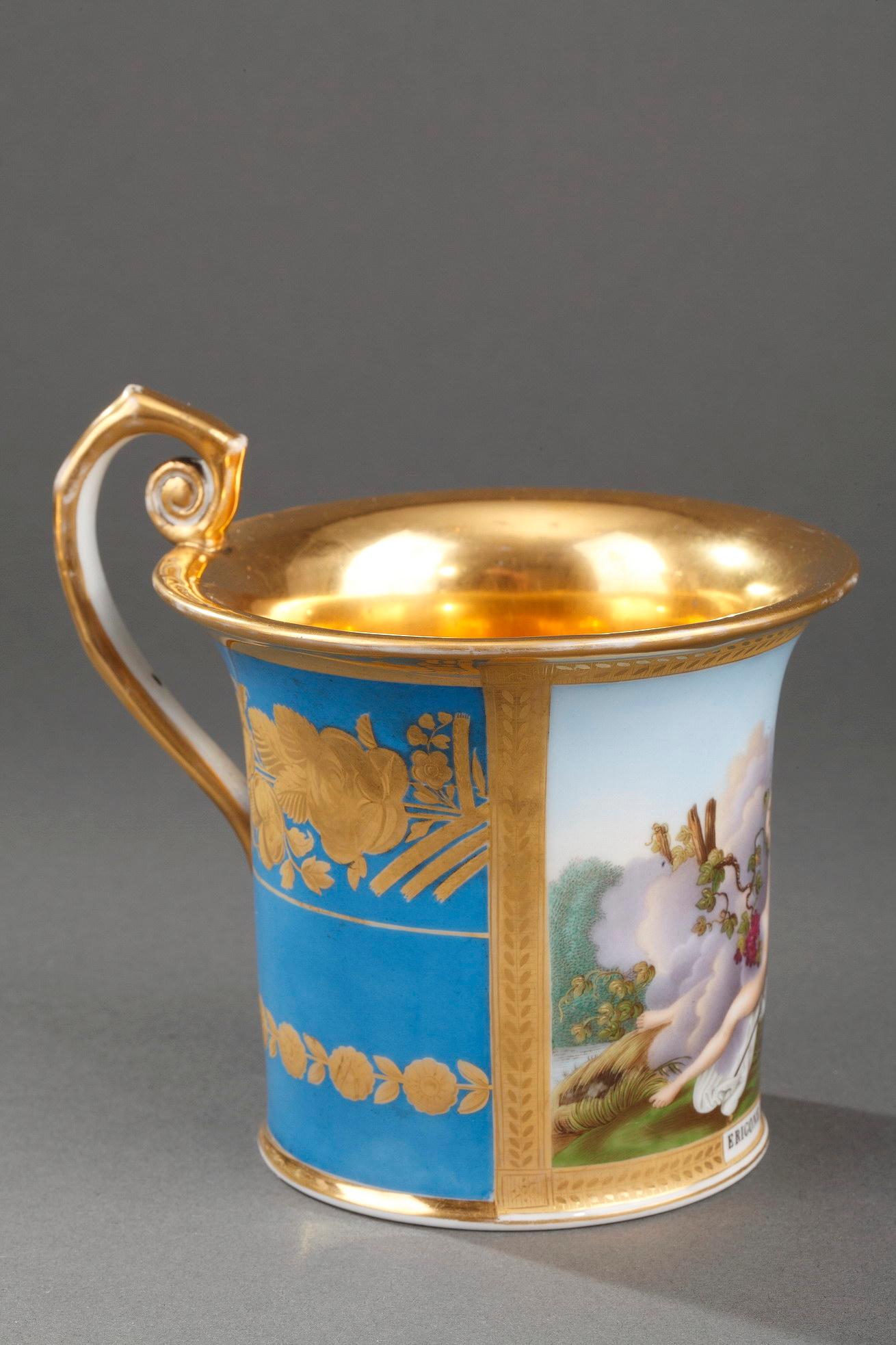 Early 19th Century German Porcelain Cup 7