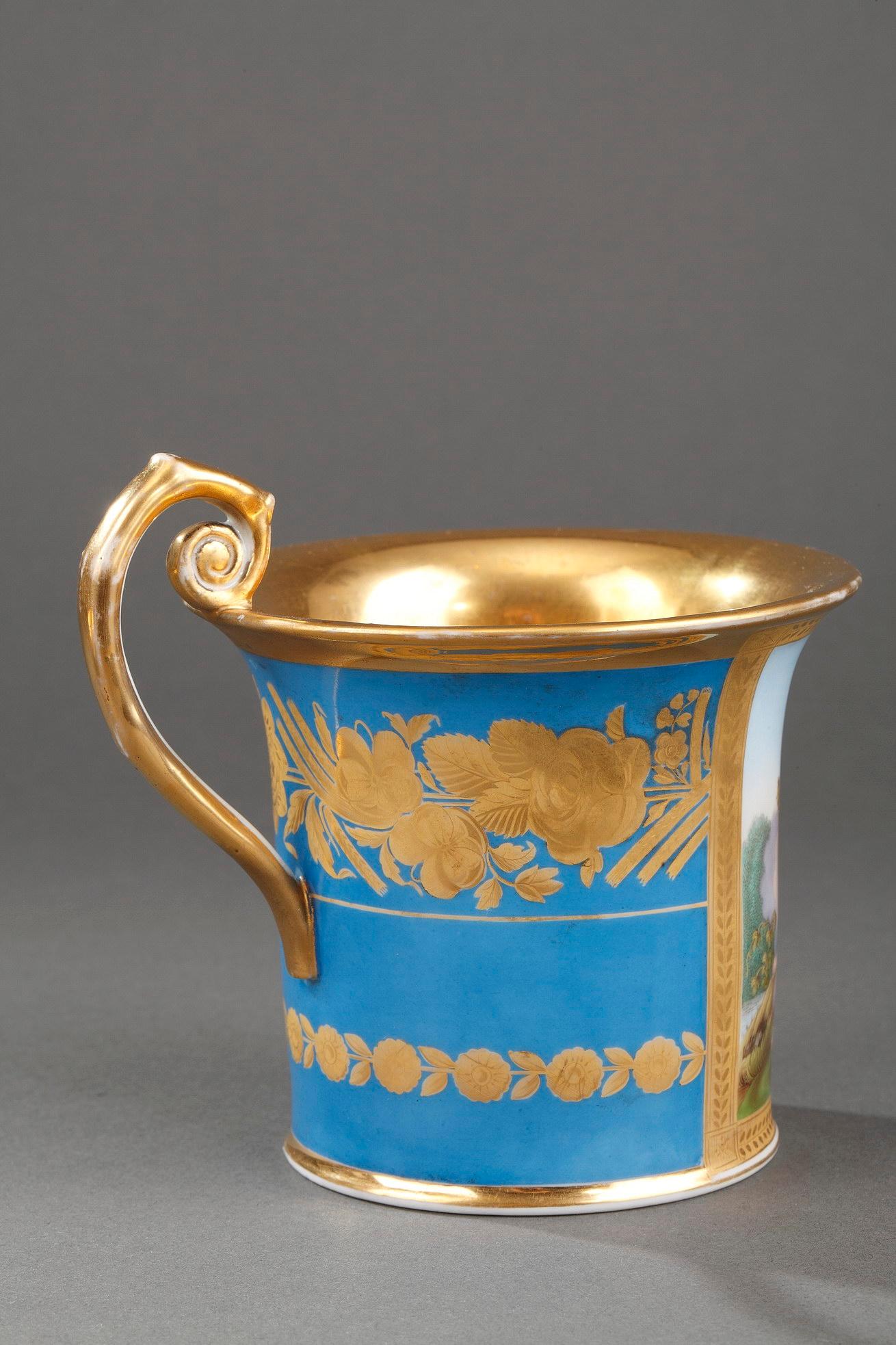 Early 19th Century German Porcelain Cup 8