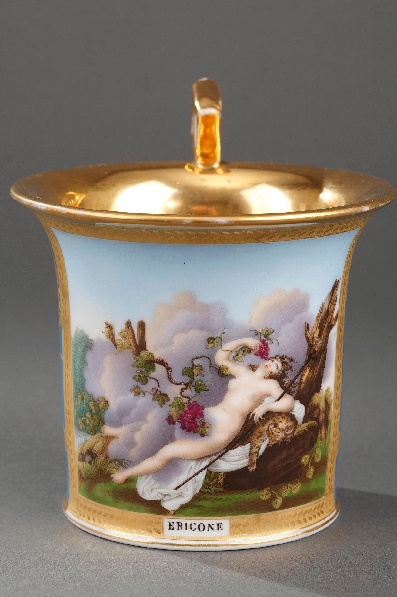 Early 19th Century German Porcelain Cup 2