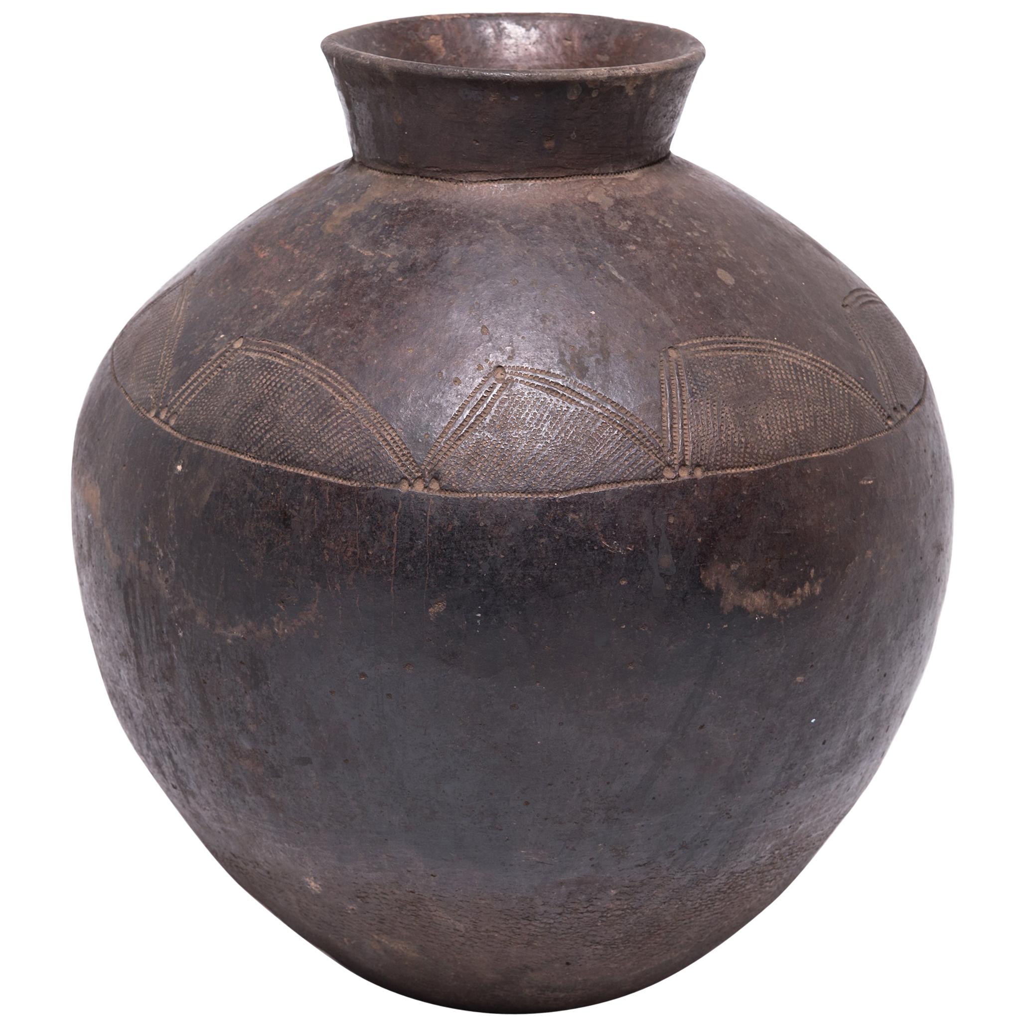 Early 19th Century Ghanaian Lobi Water Vessel