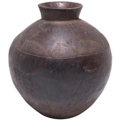 Antique Early 19th Century Ghanaian Lobi Water Vessel