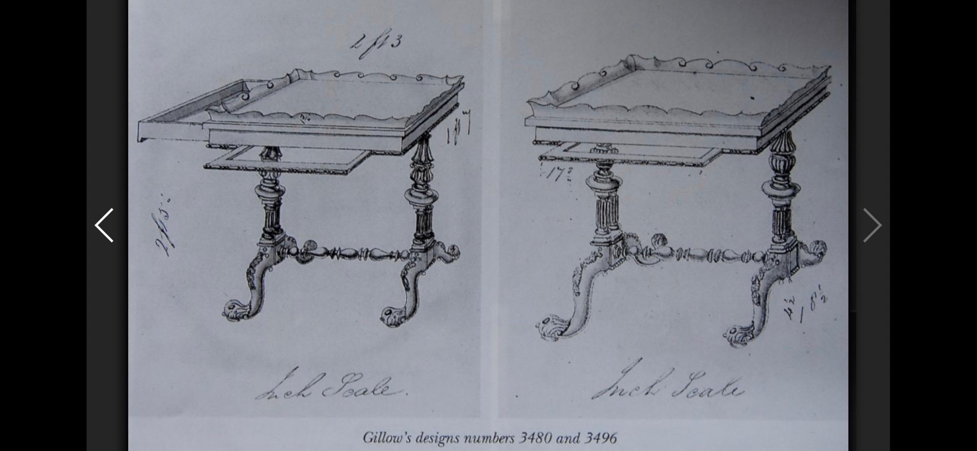 Table de travail en palissandre Gillows du début du 19e siècle en vente 3