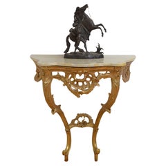 Early 19th Century Giltwood Console Table Hall Table