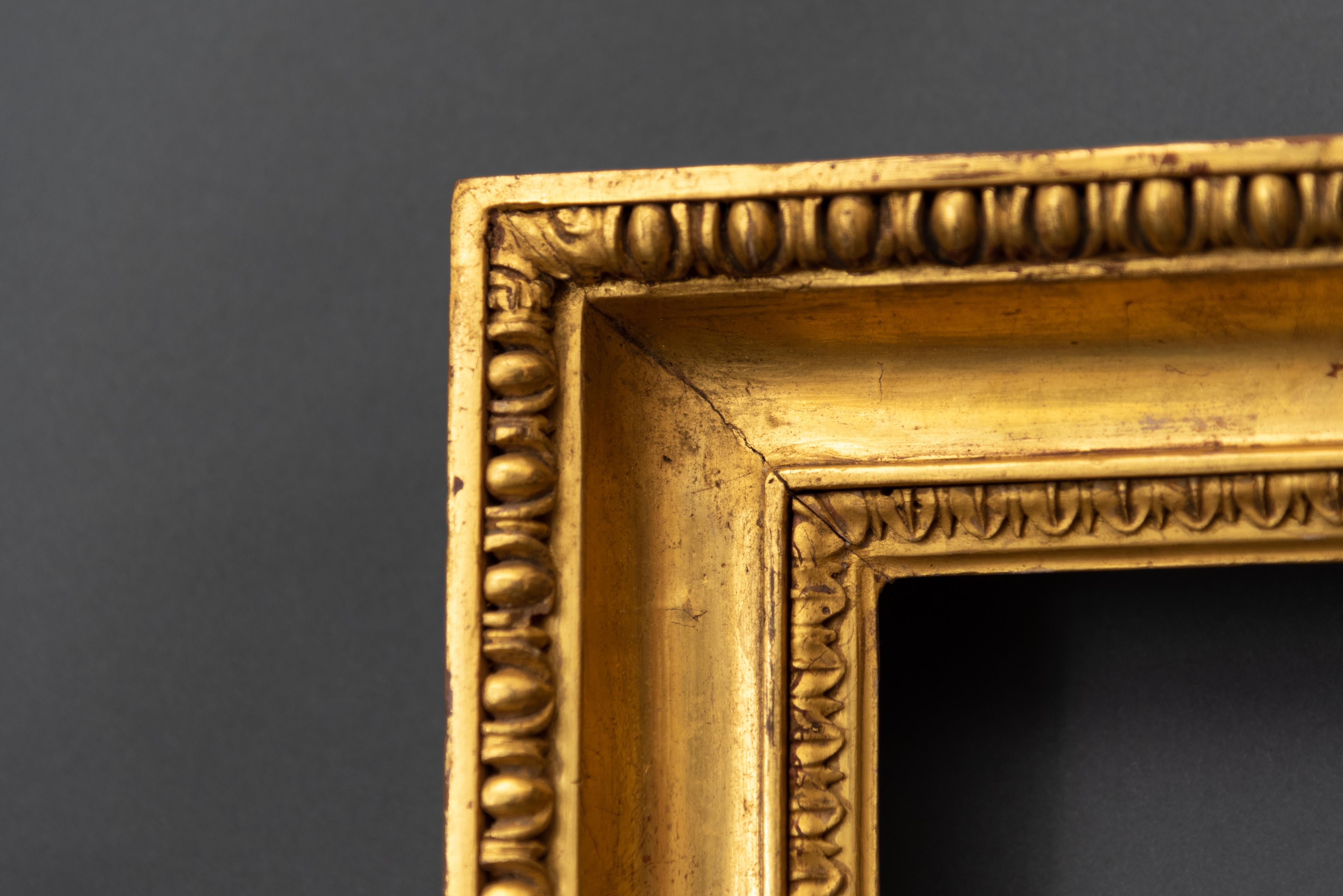 Period Century Giltwood Italian Charles X Frame For Sale 5