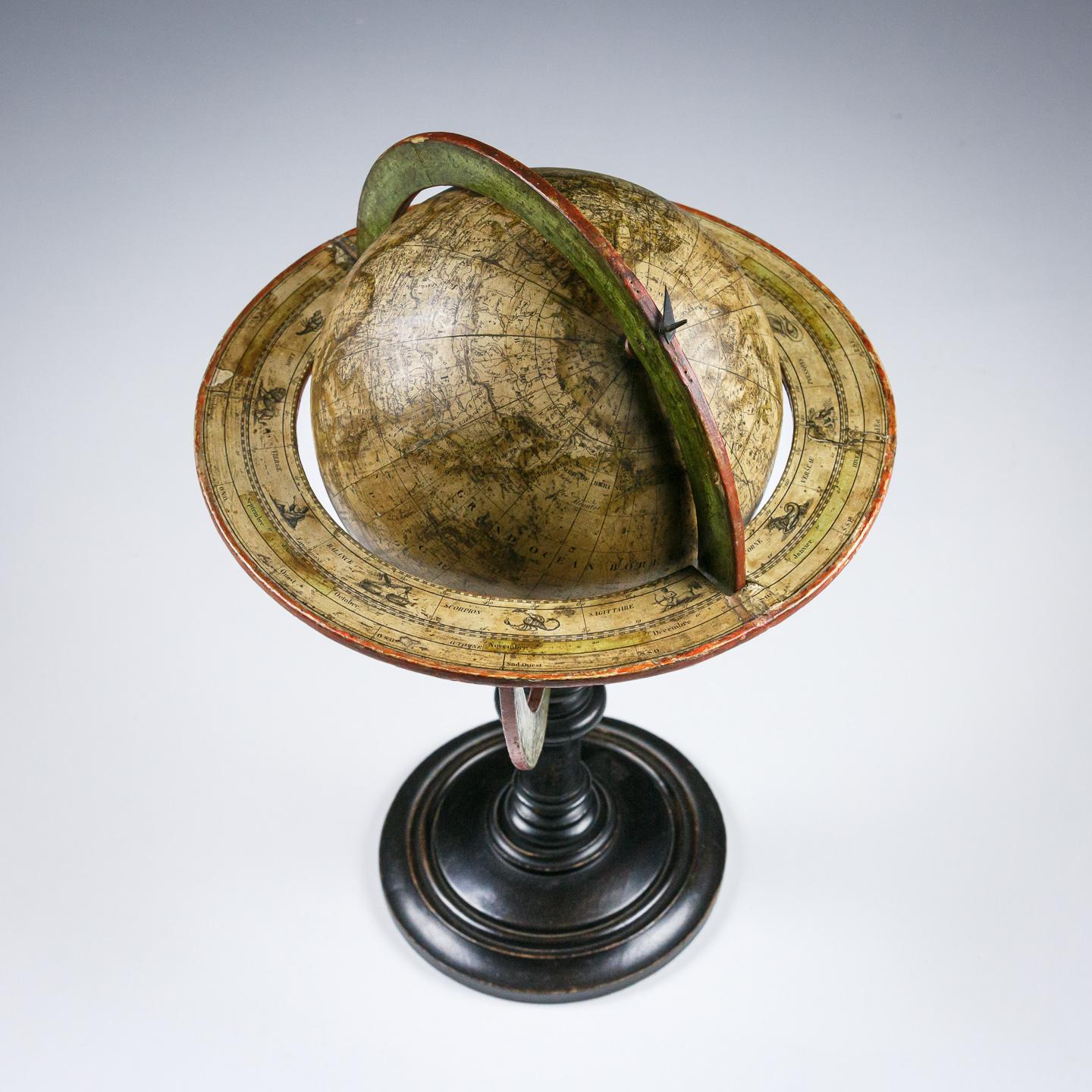 Early 19th Century Globe by L. Vivien 5