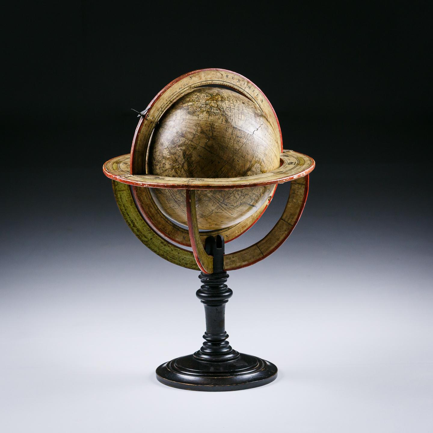 French Early 19th Century Globe by L. Vivien
