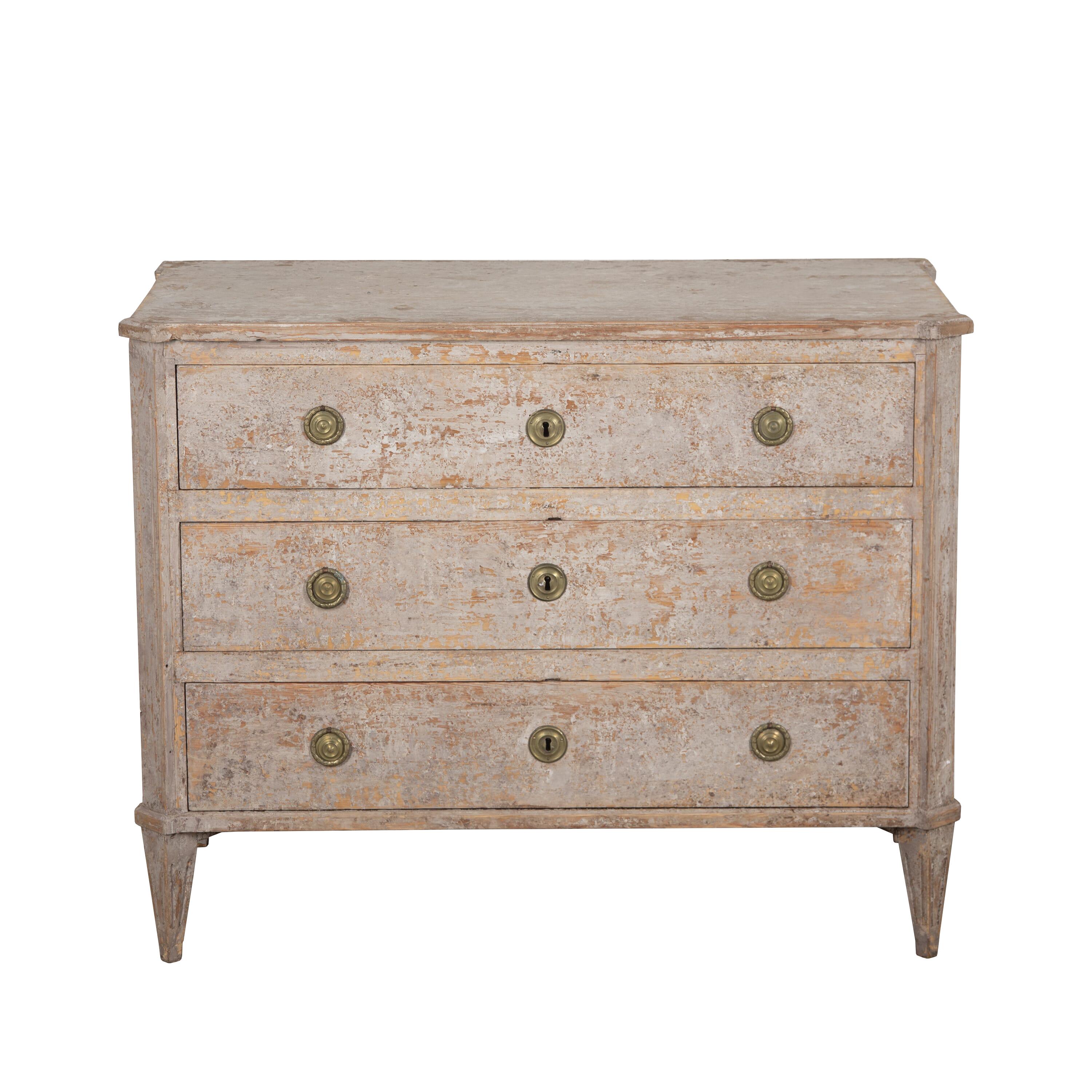 Early 19th Century Gustavian Commode 2