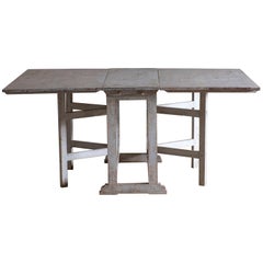 Folk Art Drop-leaf and Pembroke Tables