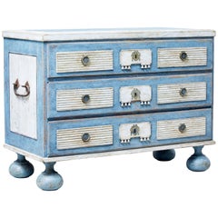 Early 19th Century Gustavian Painted Chest of Drawers