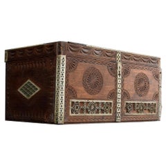 Early 19th Century Hand Carved Prisoner of War Box