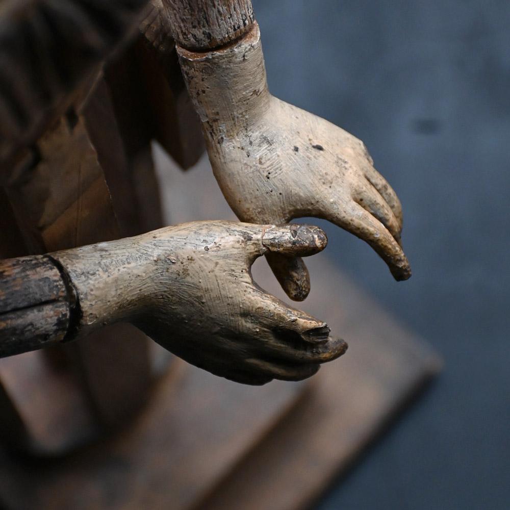 Early 19th century Hand Carved Santos Figure 6
